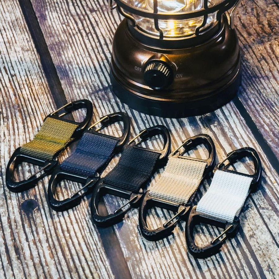 ウェビングアタッチメント カラビナtoカラビナ 【KK】 2個set webbing att