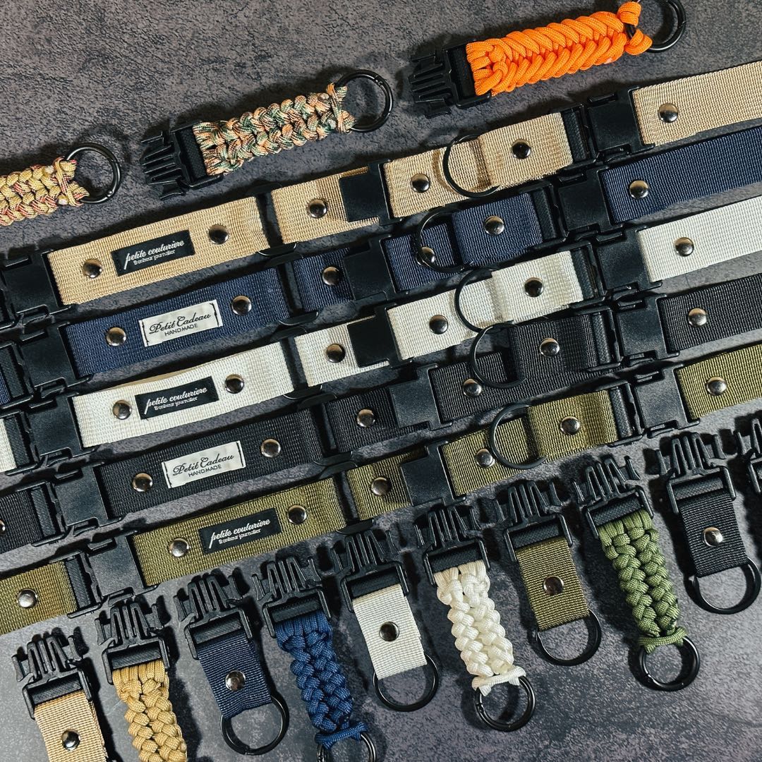 パラコードサイドバックルアタッチメント 2個set 【P-SKY】paracode side buckle att