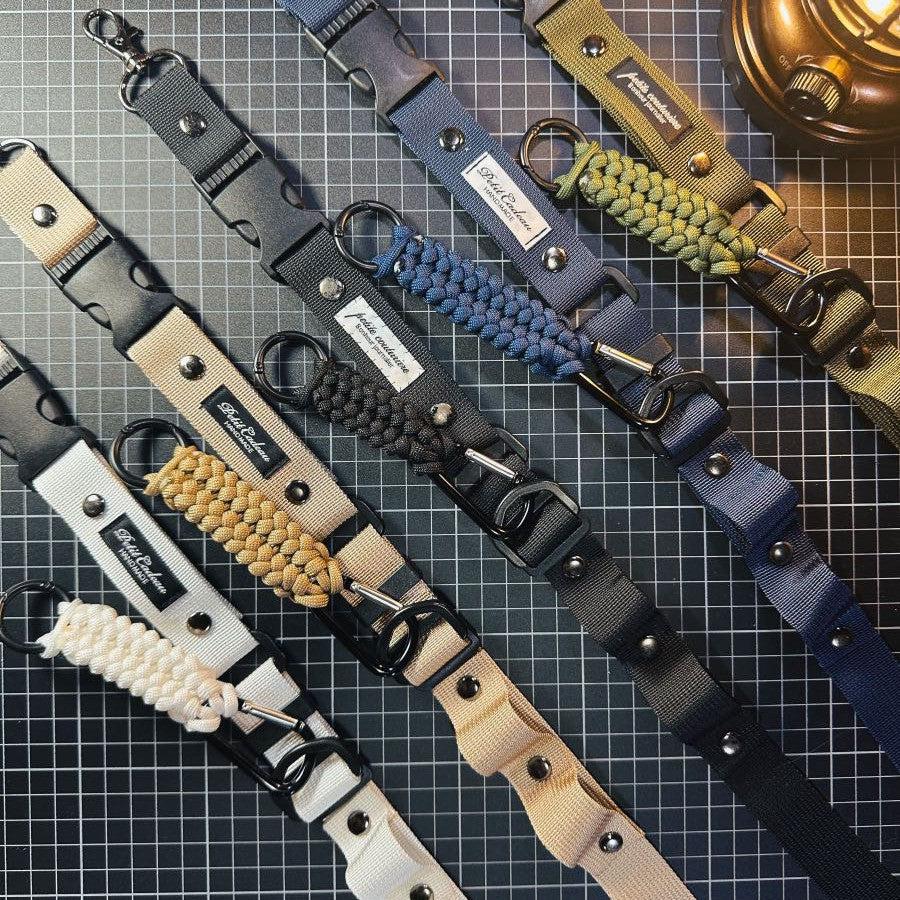 パラコードアタッチメント カラビナtoカラビナ 2個set 【P-KMK】 paracode carabiner att