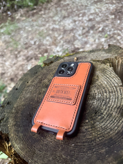 【New】【受注生産】本革　レザーiPhoneケース　【LZSC】　real leather phone case