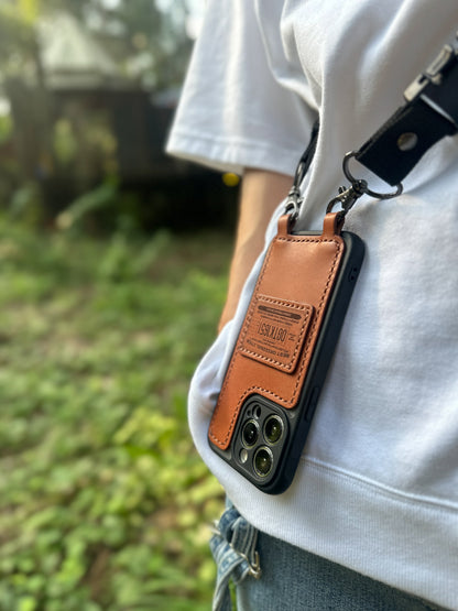 【New】【受注生産】本革　レザーiPhoneケース　【LZSC】　real leather phone case